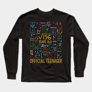 Square Root Of 196 14 Nager Long Sleeve T-Shirt